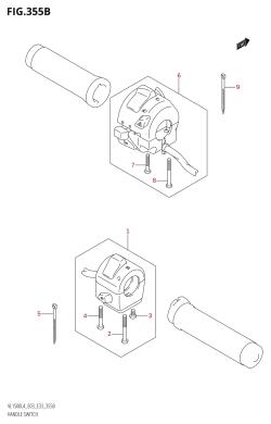 355B - HANDLE SWITCH (VL1500:L4:E33)