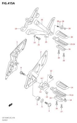 415A - FOOTREST