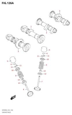 126A - CAMSHAFT /​ VALVE