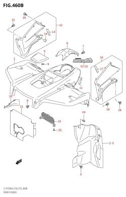 460B - FRONT FENDER (LT-A750X:L4:P33)
