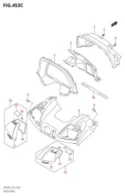 453C - METER PANEL (AN650Z:L3:E02)