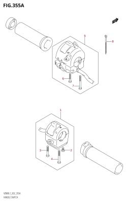 355A - HANDLE SWITCH