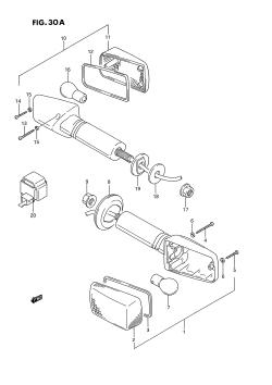 30A - TURNSIGNAL LAMP (MODEL R /​ S)