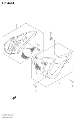 449A - FRAME HEAD COVER (GSF650,GSF650U,GSF650A,GSF650UA)