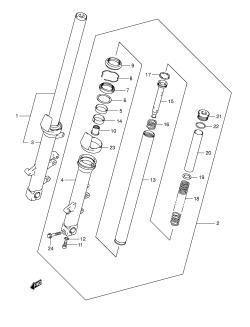 064 - FRONT FORK DAMPER (MODEL K3)