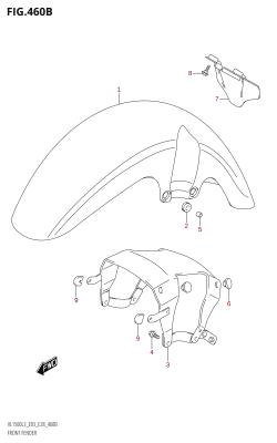 460B - FRONT FENDER (VL1500:L3:E28)