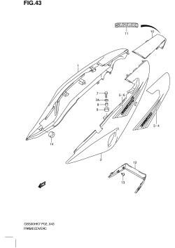 043 - FRAME COVER (MODEL K7)
