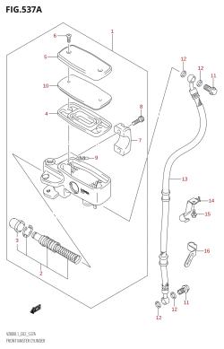 537A - FRONT MASTER CYLINDER