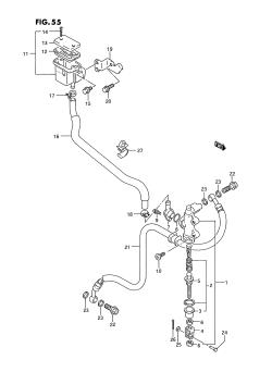 055 - REAR MASTER CYLINDER (MODEL N /​ P)
