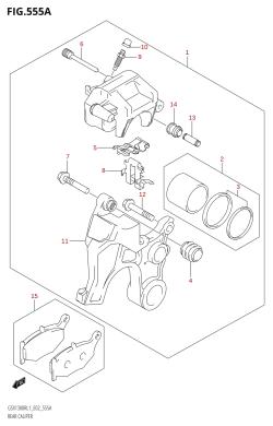 555A - REAR CALIPER