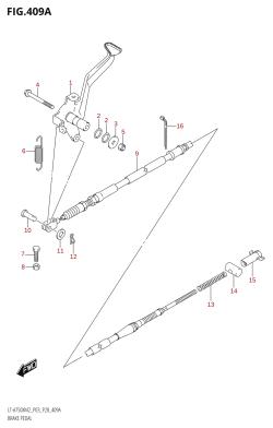 409A - BRAKE PEDAL