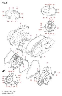 006 - CRANKCASE COVER
