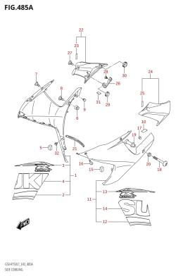 485A - SIDE COWLING