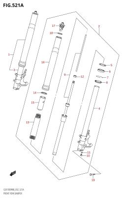 521A - FRONT FORK DAMPER