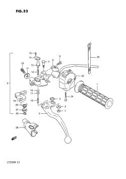 052 - LEFT HANDLE SWITCH