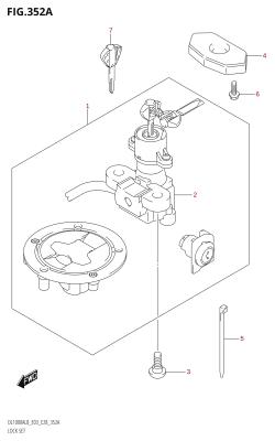 352A - LOCK SET