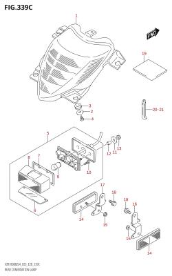 339C - REAR COMBINATION LAMP (VZR1800BZ:L4:E33)