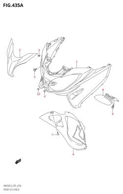 435A - FRONT LEG SHIELD