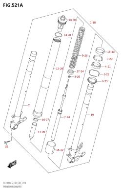 521A - FRONT FORK DAMPER