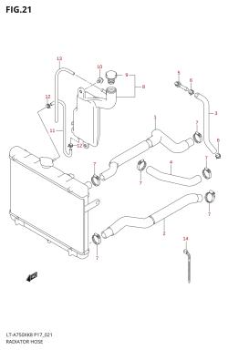 021 - RADIATOR HOSE