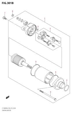 301B - STARTING MOTOR (L0)