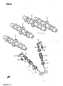 008 - CAMSHAFT -VALVE