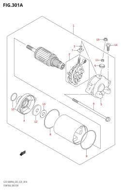 301A - STARTING MOTOR