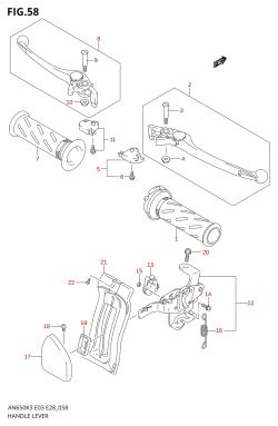 058 - HANDLE LEVER (MODEL K3 /​ K4)