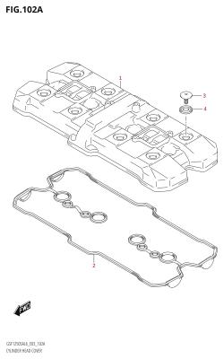 102A - CYLINDER HEAD COVER