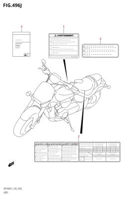 496J - LABEL (VZR1800ZFU:L1:E19)