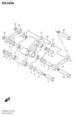 543A - REAR CUSHION LEVER