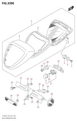 339E - REAR COMBINATION LAMP (VL1500B:L3:E28)