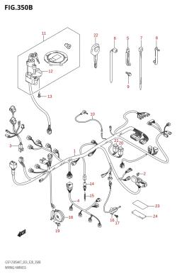 350B - WIRING HARNESS (GSF1250S)