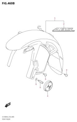 460B - FRONT FENDER