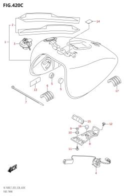 420C - FUEL TANK (VL1500B:L7:E33)