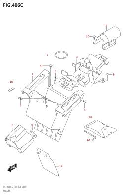406C - HOLDER (DL1000A:L6:E33)