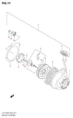 011 - RECOIL STARTER (OPTIONAL)