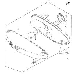 022 - REAR COMBINATION LAMP