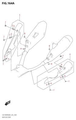 164A - MUFFLER COVER