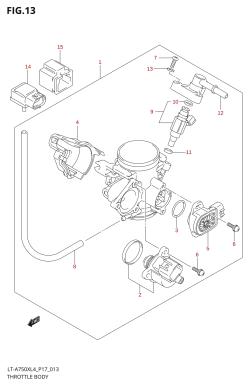 013 - THROTTLE BODY