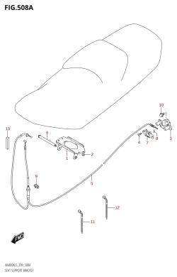 508A - SEAT SUPPORT BRACKET