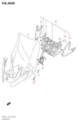 454D - WINDSCREEN (AN650A:L1:E33)