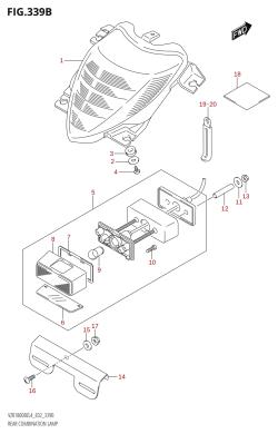 339B - REAR COMBINATION LAMP (VZR1800BZ:L4:E19)