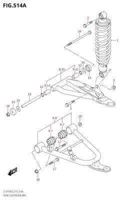514A - FRONT SUSPENSION ARM