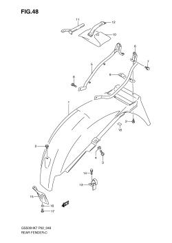 048 - REAR FENDER