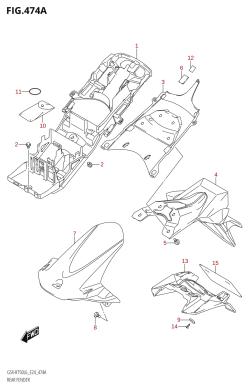 474A - REAR FENDER