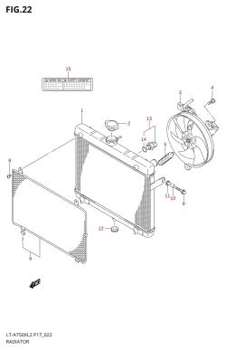 022 - RADIATOR (LT-A750XZL2 P17)