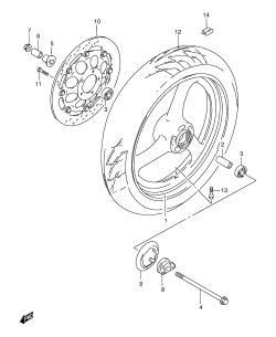 045 - FRONT WHEEL
