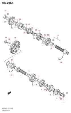 206G - TRANSMISSION (VZR1800Z:L3:E24)