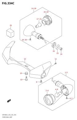 334C - TURNSIGNAL LAMP (VZR1800:L2:E33)